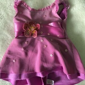 American Girl Pink Doll Dress with Flower